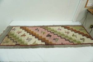 Vintage Wool Table Runner