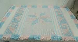 Woven Blanket. Woven Saddle Blanket