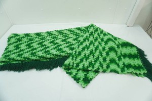 Vintage Green Afghan