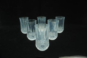 (6ct) Crystal Water Glasses