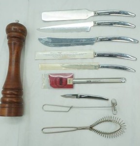 Knives, Kitchen Utensils, Pepper Grinder