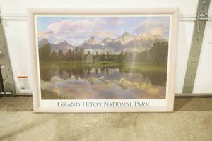 Grand Teton National Park 34x25 framed print