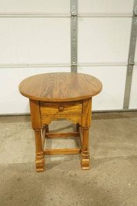 Wood Side Table