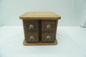 antiquevintage sewing machine 4 drawer box cabinet 13x 14x 11 (and contest)
