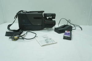 GE CG684 VHS Camcorder (appears complete)