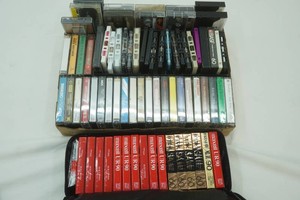 large collection of blank and copied cassette tapes plus many NIP cassette tapes