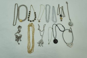 variety of necklaces