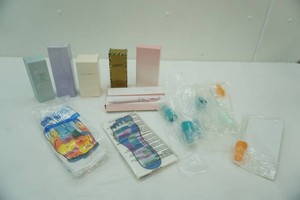 NIP Avon squirt bottle sprayers, perfumes, reflexology gloves