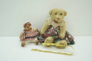 bean bag bear, plush sewing bear