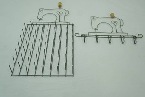 vintage metal sewing room accent pieces 19 and 9
