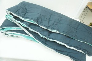 quilt project has been started 1 panel is 48 x 96 and the 2nd panel is about the same size