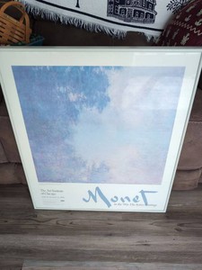 Art Institute of Chicago Monet 1990 Framed Exhibition Poster Print