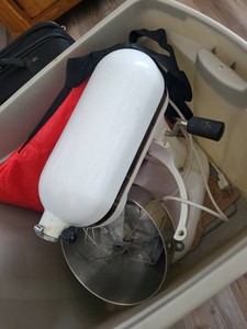 KitchenAid Tilt-Head Stand Mixer With Lift Bowl & Attachments Includes Large Red Storage Bag