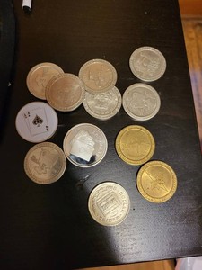 Las Vegas Casino Tokens (Lot of 11)