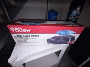 Hyper Tough J-Rack Kayak Carrier w Cambuckle Straps Roof Rack