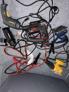 Assorted Corded Power Tool Lot DeWalt Skil Ryobi Craftsman WorkForce