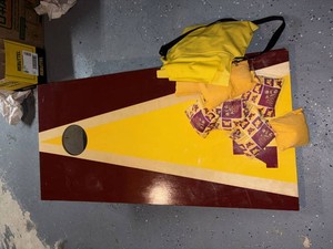 Minnesota Golden Gophers Cornhole Board Bean Bags Carry Pouch