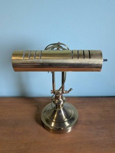 Brass Adjustable Desk Lamp