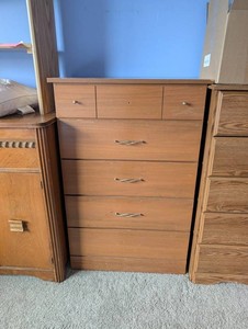 Wood Dresser 43 X 28.5 X 14 in