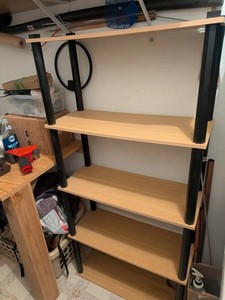 Wood Shelving Unit 54.5 X 24.5 X 11 in