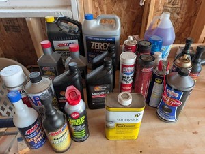 AMSOIL, ZEREX & Lucas Automotive Fluids Mixed Lot