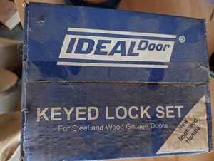 Ideal Door Keyed Lock Set Garage Doors