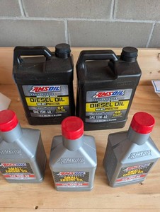 Amsoil Synthetic Motor Oil Mixed Lot (5 Bottles)