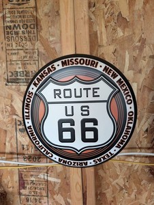 Route US 66 Shield Sign