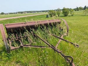 Antique Horse-Drawn Grain Drill