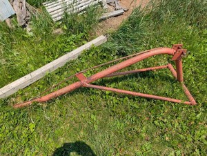 Vintage Farm Implement Steel Frame