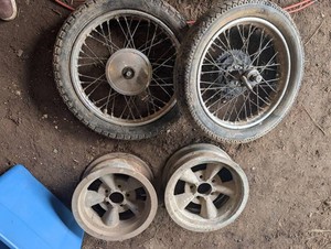Mixed Lot Motorcycle Wheels & Rims