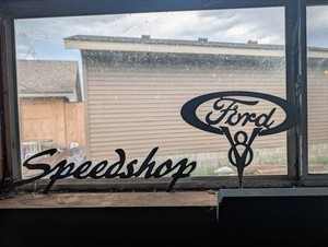 Ford Speedshop Metal Sign