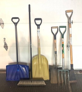 G - Broom, Pitch Fork, Shovels and More