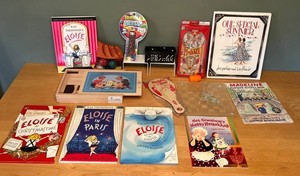 K - Childrens Books & Games Mixed Lot - Eloise, Madeline, Schylling