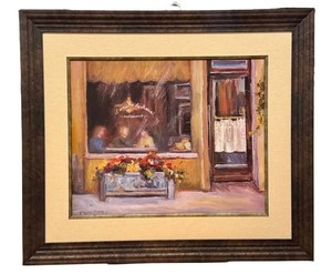 DR - Framed Textured Print -  Laniette De Marie by Dawna Burton