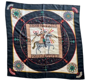 Silk Scarf - Hermes Feux dArtifice