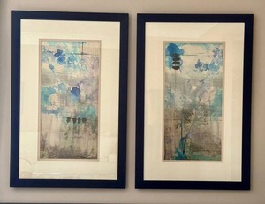 DR - Framed Prints - Jennifer Goldberger Water Space I & II