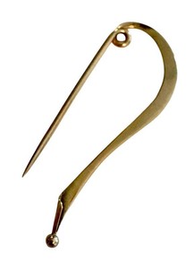 14K Gold Ear Climber Earring