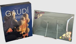 LR - Treasures from Barcelona Gaudi Books & Barcelona Glass Tray