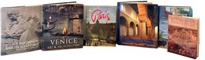LR - Art Books Lot of 6 - Venice, Paris, Romanesque, Bonnard & Versailles