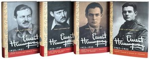 Ernest Hemingway Letters 4-Volume Set