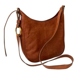 BR1 - Vintage Leather Frye Madison Crossbody Bag