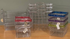 DR - Wire Storage Baskets Mixed Lot