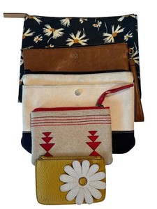 Designer Pouch Mixed Lot - Anabaglish, Lululemon Punchcase, Lands End