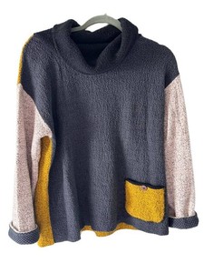 MBR - Sweater - Margaret Winters Artsy Designer Cowl Neck