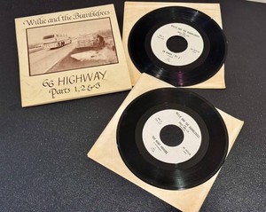 LLFR - Willie and the Bumblebees 45 RPM Singles 66 Highway (Lot of 2)