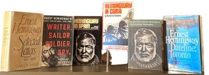 LLFR - Ernest Hemingway Books Mixed Lot of 6