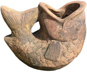 BYD - Koi Fish Planter Statue