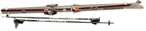 G - Rossignol Cross Country Skis With Poles