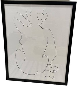 LL - Framed Art Print Henri Matisse Nu De Dose